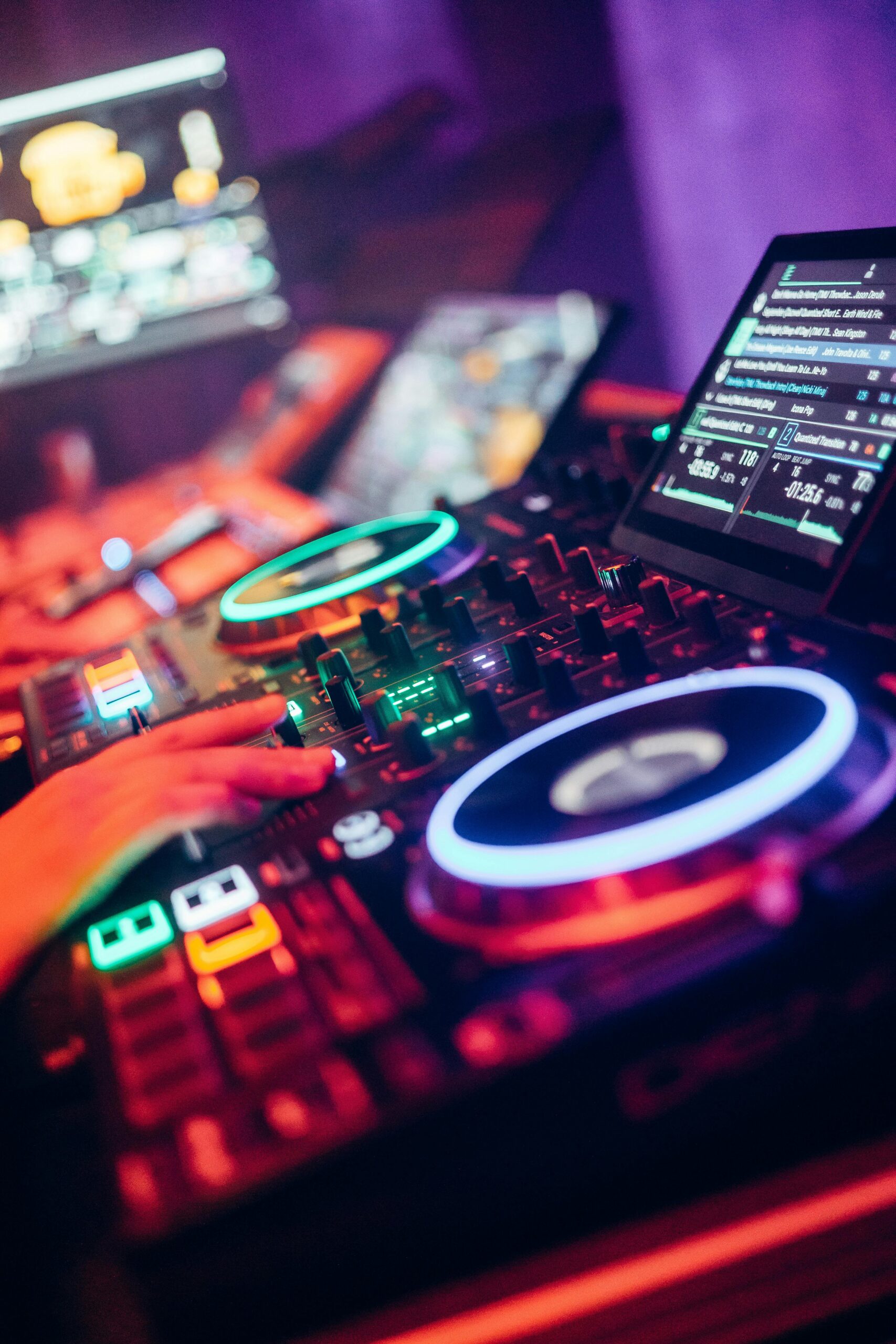 Professional HayZ Entertainment DJ and photo booth setup at a wedding in Antioch, CA, providing Bay Area event lighting and MC services.